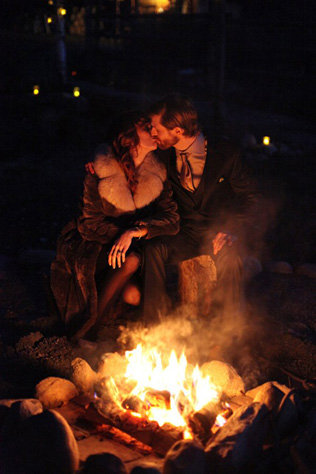 богемная свадьба Риса и Мелиссы