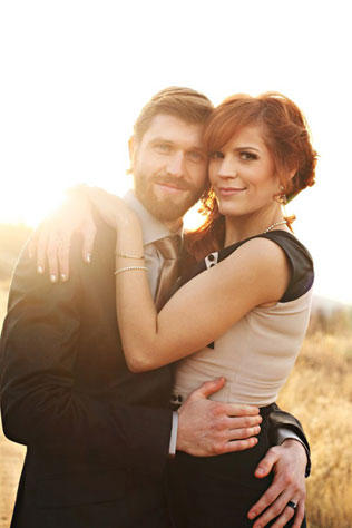 богемная свадьба Риса и Мелиссы