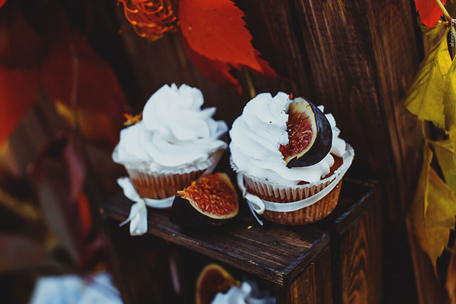 солнечная осенняя свадьба, сладкий стол