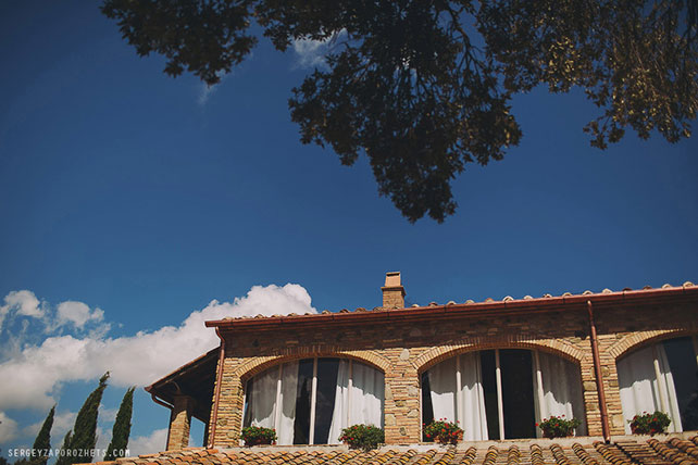 Солнечная свадьба в Тоскане, дом