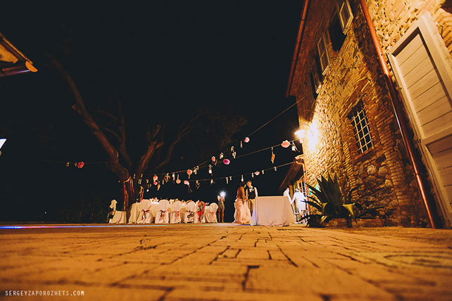 Солнечная свадьба в Тоскане, место торжества