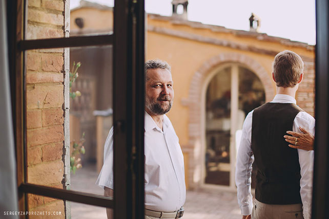 Солнечная свадьба в Тоскане, отец невесты