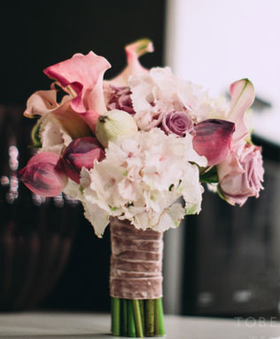 свадьба по мотивам пьесы Шекспира «Сон в летнюю ночь», букет невесты