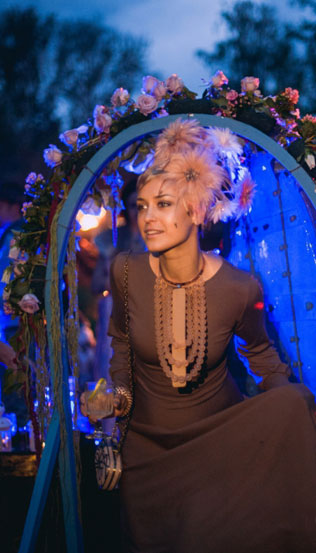 свадьба по мотивам пьесы Шекспира «Сон в летнюю ночь», церемония