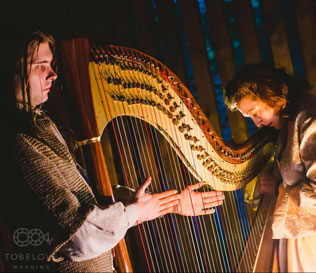 свадьба по мотивам пьесы Шекспира «Сон в летнюю ночь», церемония