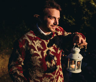 свадьба по мотивам пьесы Шекспира «Сон в летнюю ночь», церемония