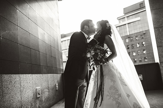 совиная свадьба, встреча жениха и невесты