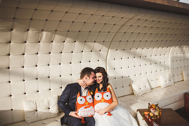 совиная свадьба, фотосессия