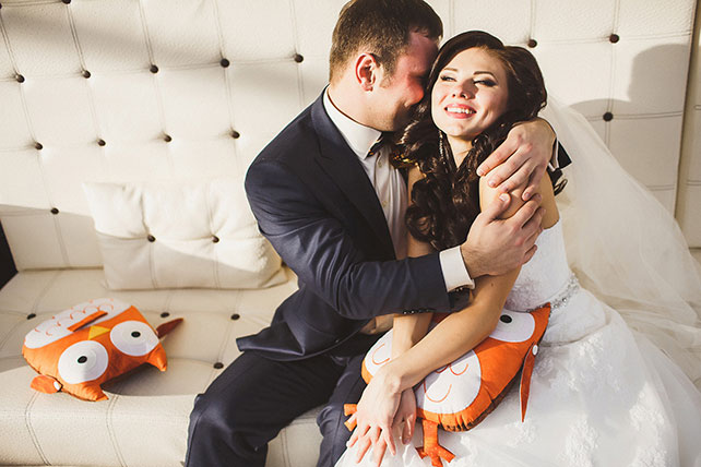 совиная свадьба, фотосессия