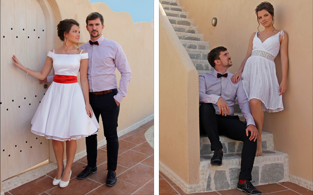 свадьба в Санторини