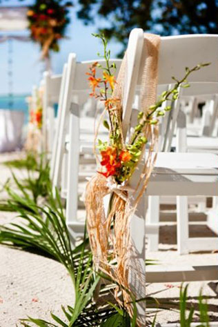 Современная свадьба на пляже