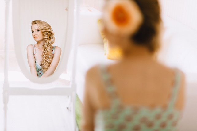 mmm, невеста в отражении