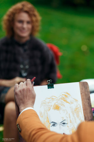 стильная свадьба в морской палитре, развлечения для гостей