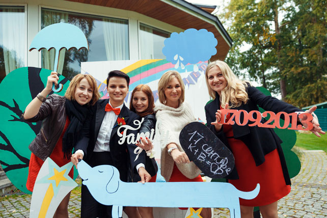 стильная свадьба в морской палитре, фотосессия