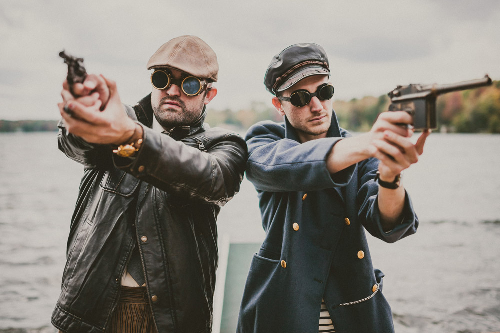 удивительная свадьба в стиле стимпанк