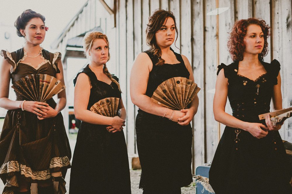 удивительная свадьба в стиле стимпанк