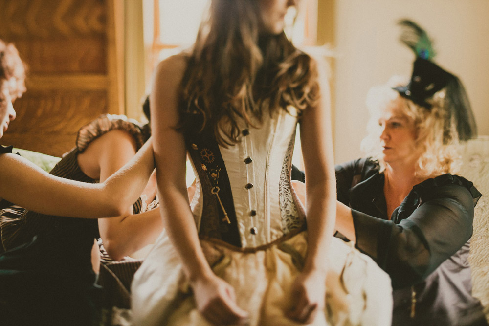 удивительная свадьба в стиле стимпанк