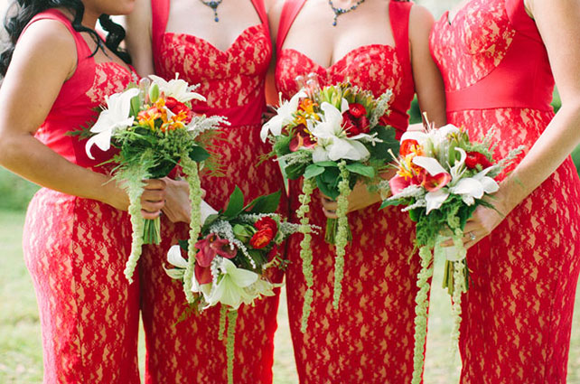 свадьба в стиле стимпанк, подружки невесты