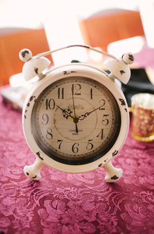 свадьба в стиле стимпанк, декор места торжества