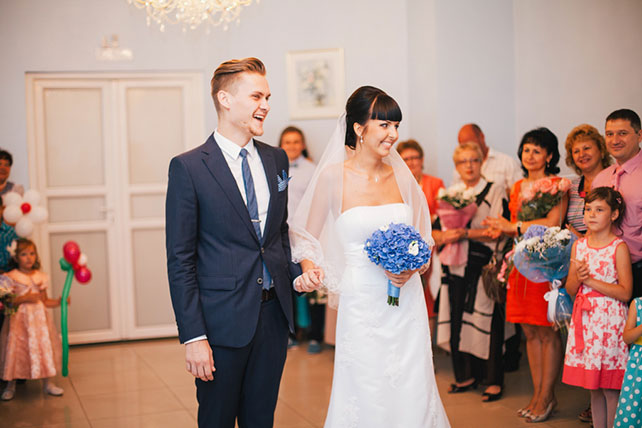 супергеройская свадьба, церемония