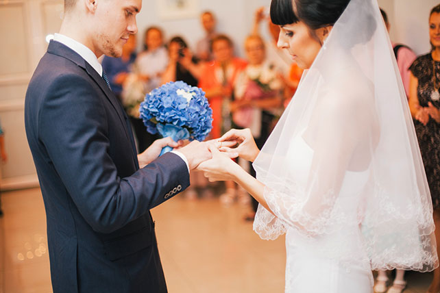 супергеройская свадьба, церемония