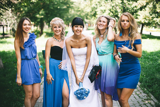 супергеройская свадьба, подружки невесты