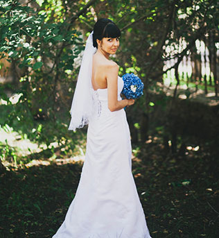 супергеройская свадьба, образ невесты