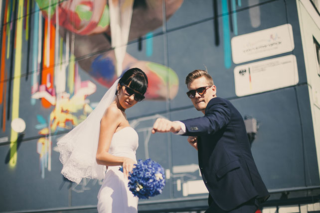 супергеройская свадьба, фотосессия жениха и невесты