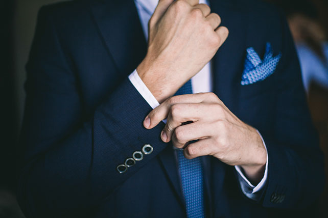 супергеройская свадьба, образ жениха