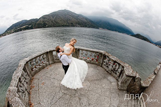 свадьба Михаила и Олеси в Италии