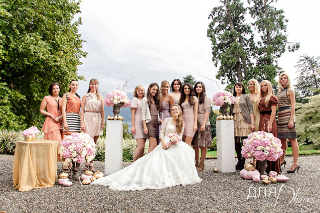 свадьба Михаила и Олеси в Италии