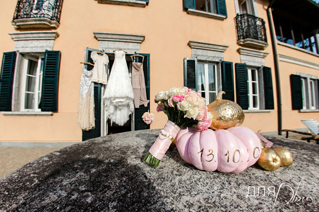 свадьба Михаила и Олеси в Италии