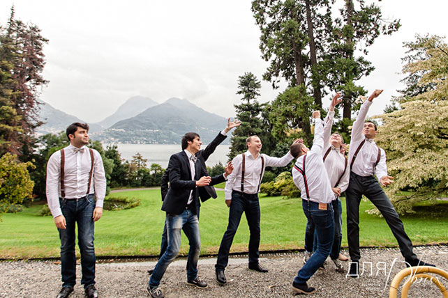 свадьба Михаила и Олеси в Италии