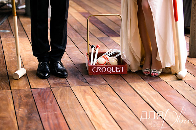 свадьба Анны и Шарля в стиле ар деко