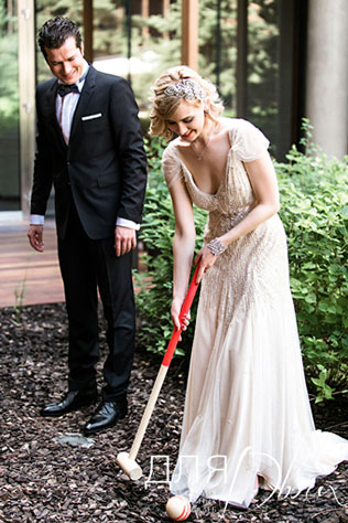 свадьба Анны и Шарля в стиле ар деко