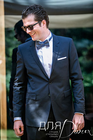 свадьба Анны и Шарля в стиле ар деко