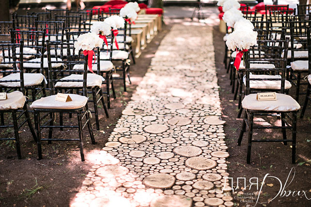 свадьба Анны и Шарля в стиле ар деко