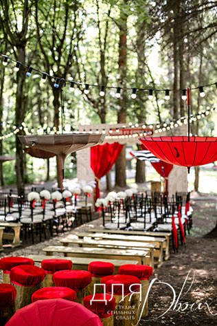 свадьба Анны и Шарля в стиле ар деко