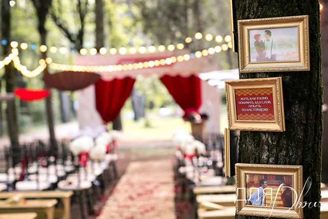 свадьба Анны и Шарля в стиле ар деко