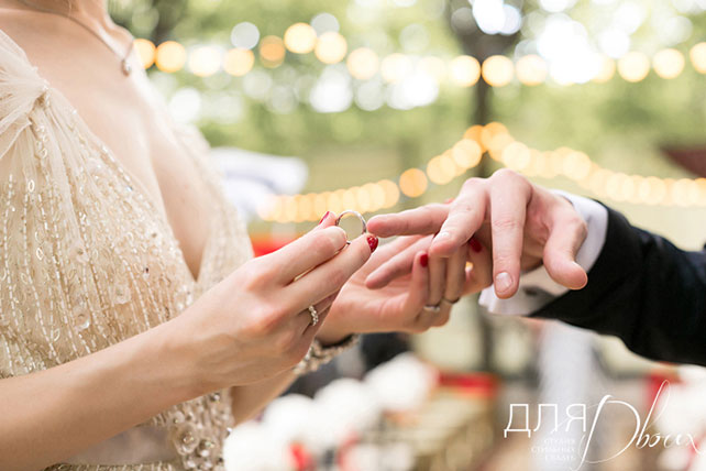 свадьба Анны и Шарля в стиле ар деко