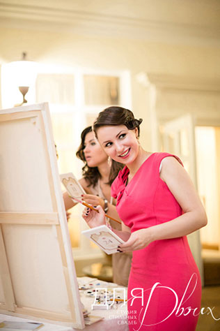 свадьба Анны и Шарля в стиле ар деко