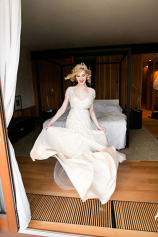 свадьба Анны и Шарля в стиле ар деко