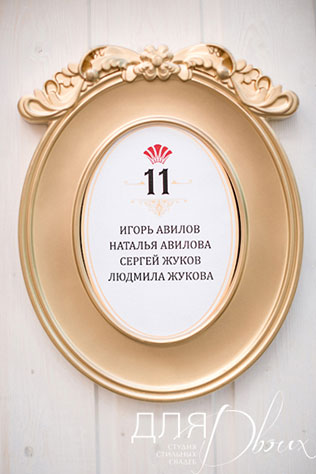 свадьба Анны и Шарля в стиле ар деко