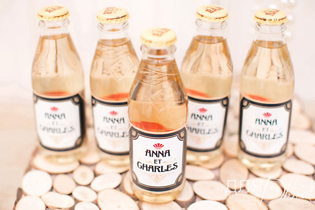 свадьба Анны и Шарля в стиле ар деко