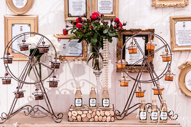 свадьба Анны и Шарля в стиле ар деко