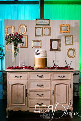 свадьба Анны и Шарля в стиле ар деко