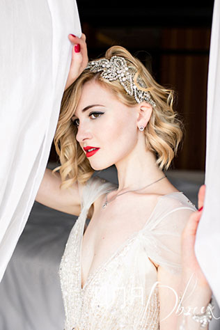 свадьба Анны и Шарля в стиле ар деко