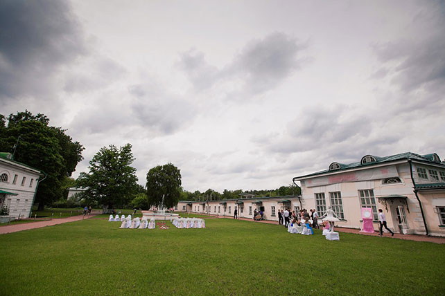 Изящная свадьба в тематике балет, место торжественной церемонии