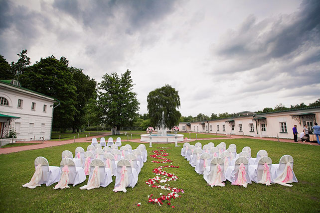 Изящная свадьба в тематике балет, место торжественной церемонии