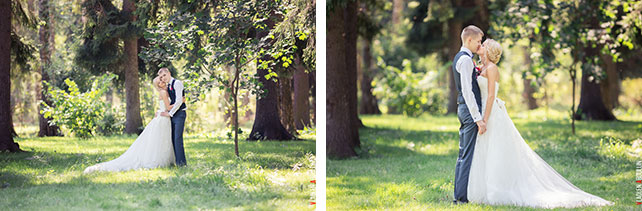 фотосессия жениха и невесты на поляне,  Анна и Александр: свадьба в стиле настольной игры Диксит